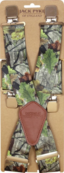 Jack Pyke Elasticated Braces - Camouflage