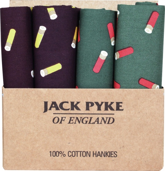 Jack Pyke Four Pack Hankies - Cartridge