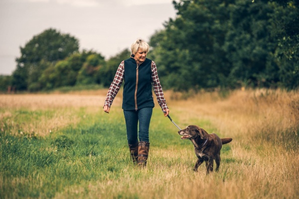 Jack Pyke Ladies Countryman Fleece Gilet - Navy