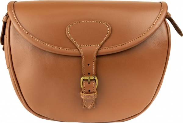 Jack Pyke  Leather Cartridge Bag - Tan