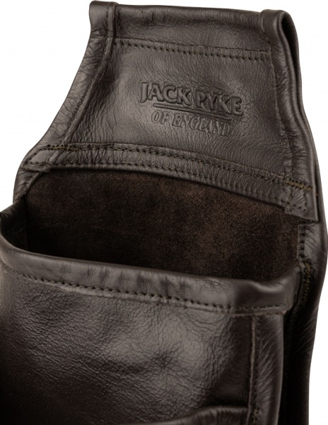 Jack Pyke Leather Cartridge Pouch - Brown