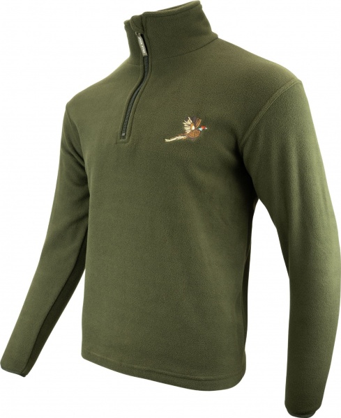 Jack Pyke Pheasant Motif Fleece Pullover Top