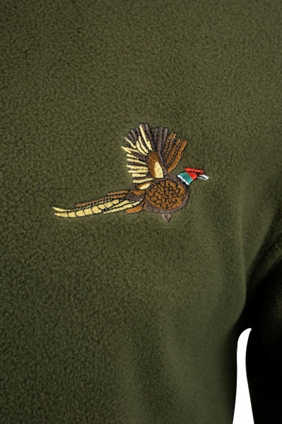 Jack Pyke Pheasant Motif Fleece Pullover Top