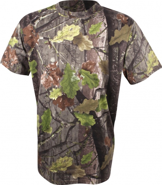 Jack Pyke Short Sleeve T-Shirt - English Oak Camouflage