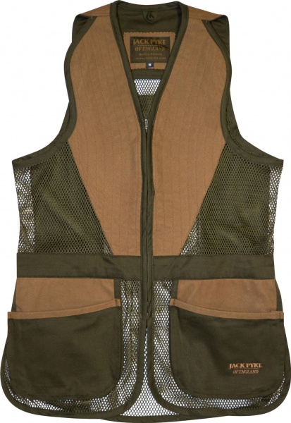Jack Pyke Handlers Vest Hunters Green horse and hoof