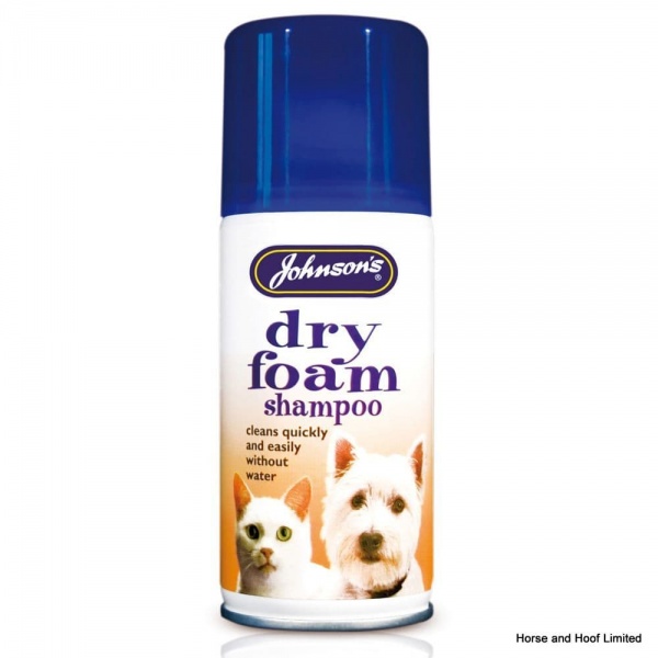 Johnsons Veterinary Aerosol Dry Foam Dog Shampoo