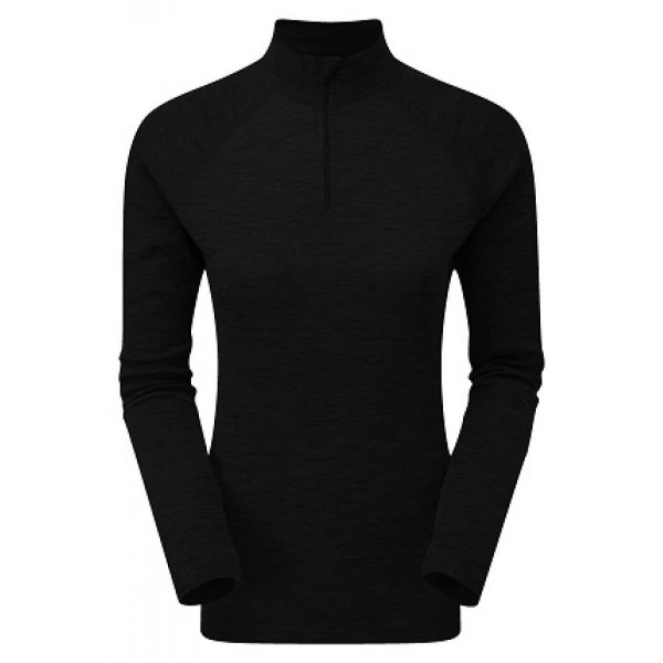Keela Ladies' Merino Long Sleeve Top - Black