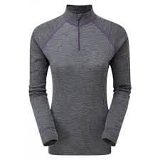 Keela Ladies' Merino Long Sleeve Top - Grey