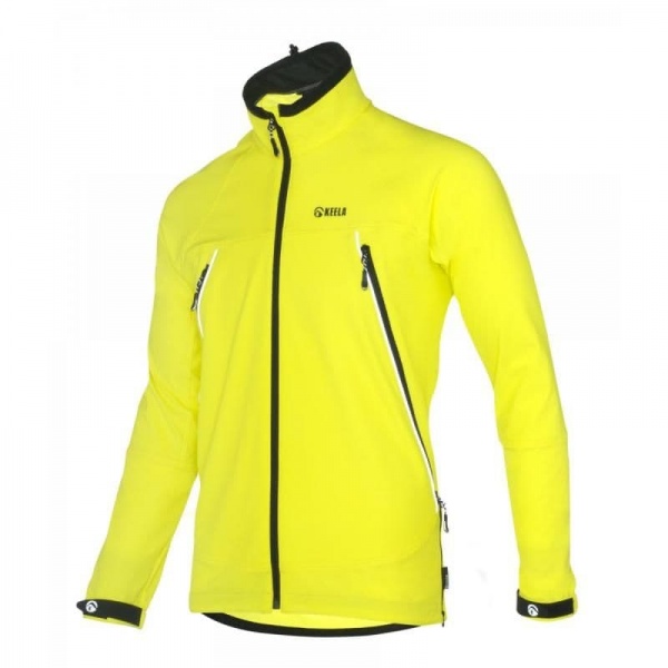 Keela Lynx Softshell Multi-Sport Jacket - Hi-Viz Yellow / Black