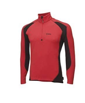 Keela Micro Pulse Fleece Top - Red / Black