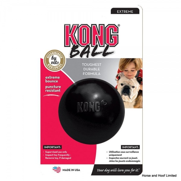 Kong Extreme Ball horse and hoof