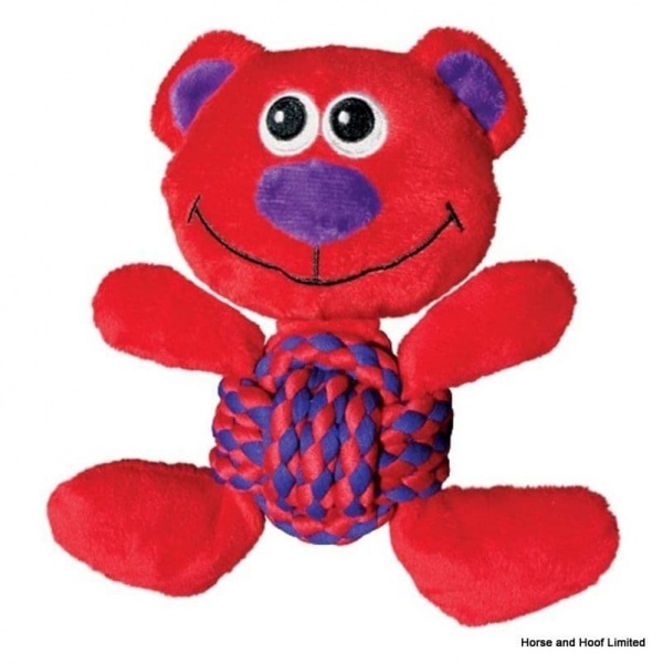 Kong Weave Knots Bear Dog Toy - Medium