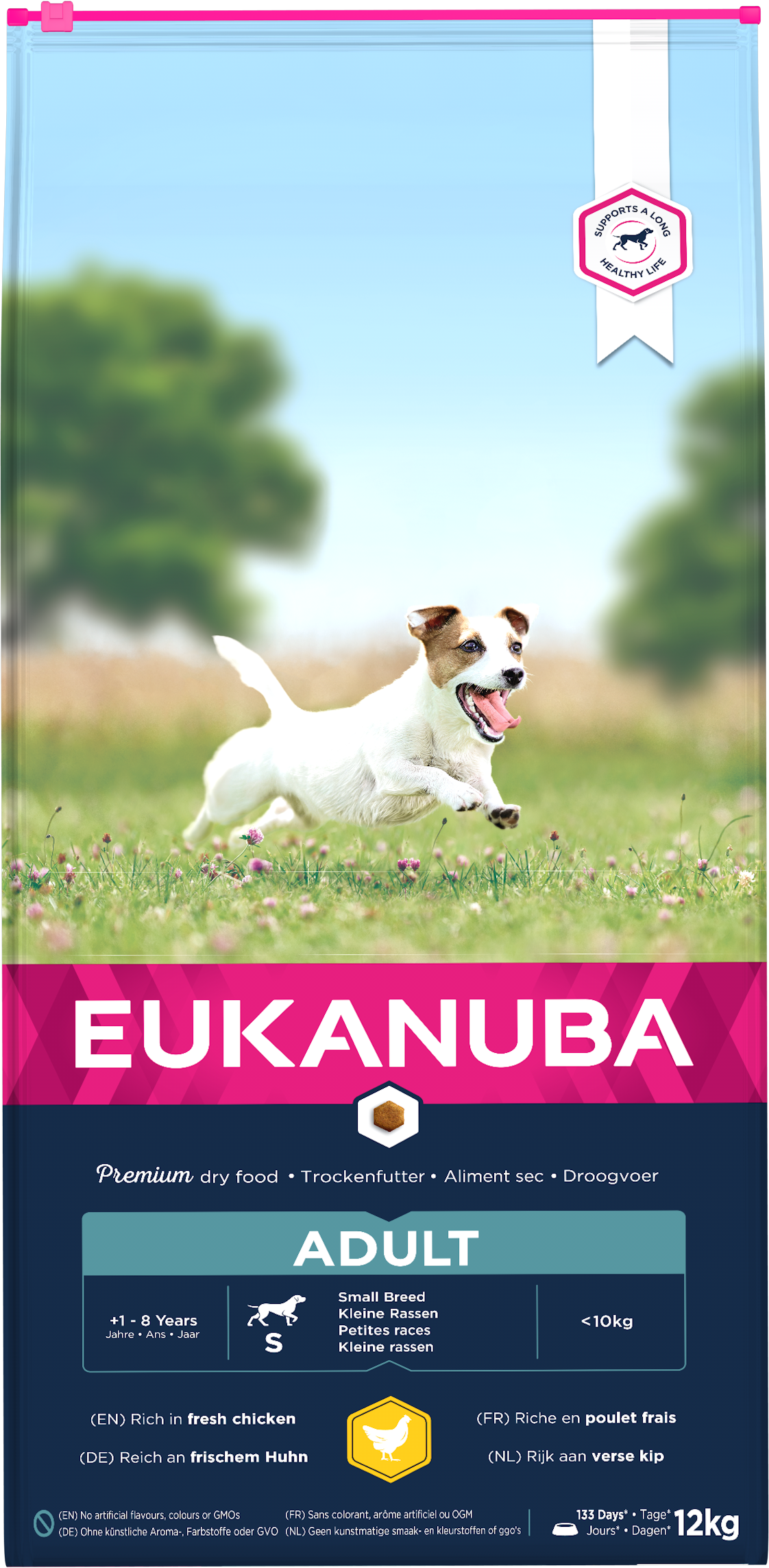Eukanuba Adult Small Breed Chicken Dog Food 12kg