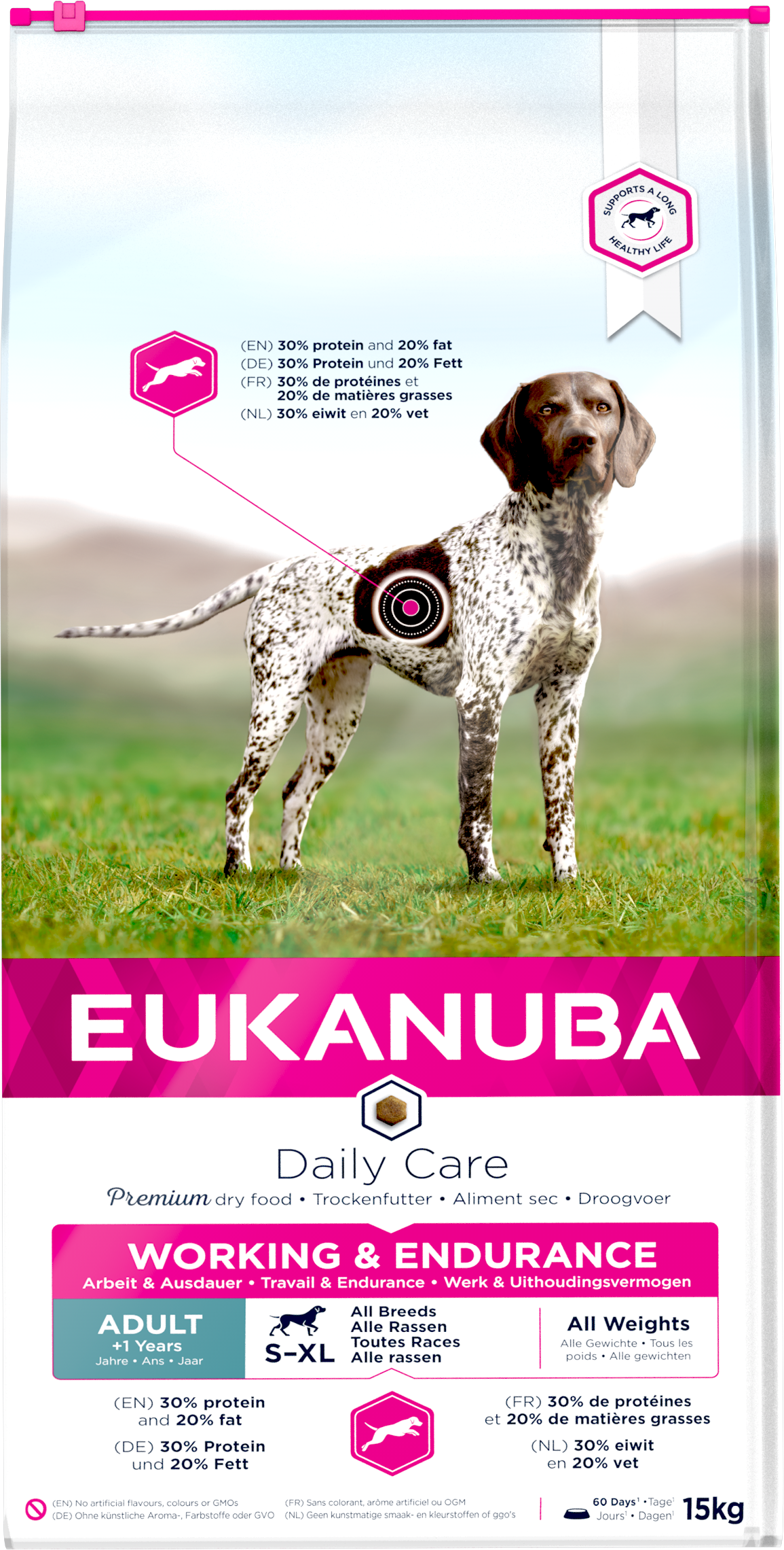 Eukanuba Daily Care Working & Endurance 15kg