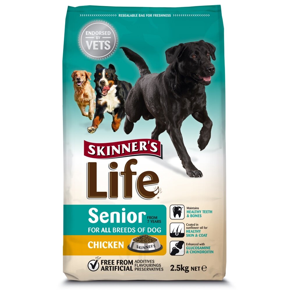 Skinners Life Chicken Senior Dog Food 2.5kg