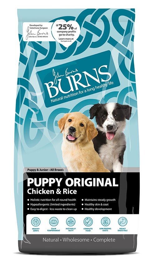 Burns Puppy Original Chicken & Rice 12kg