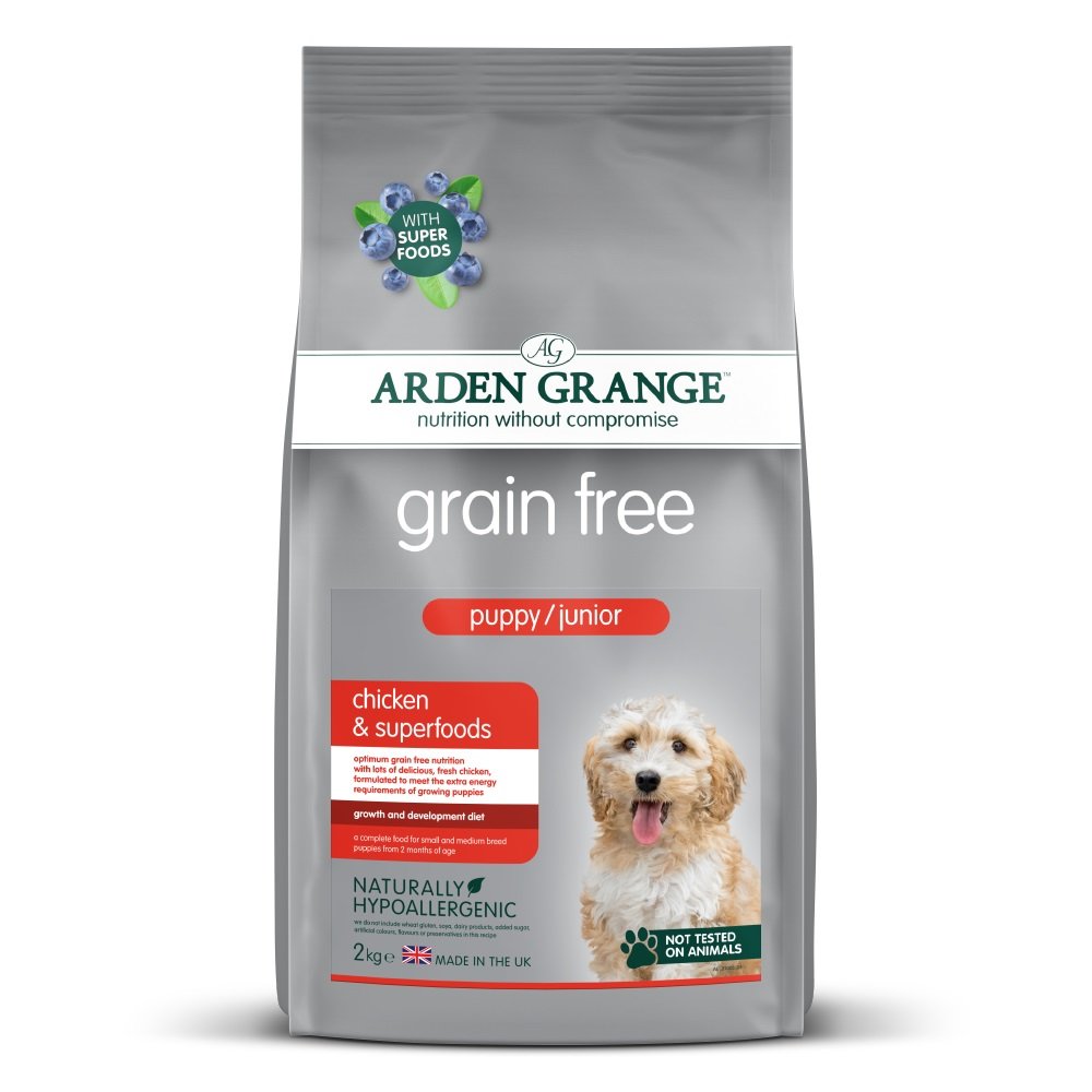 Arden Grange Puppy/Junior Grain Free Chicken Superfoods 2kg
