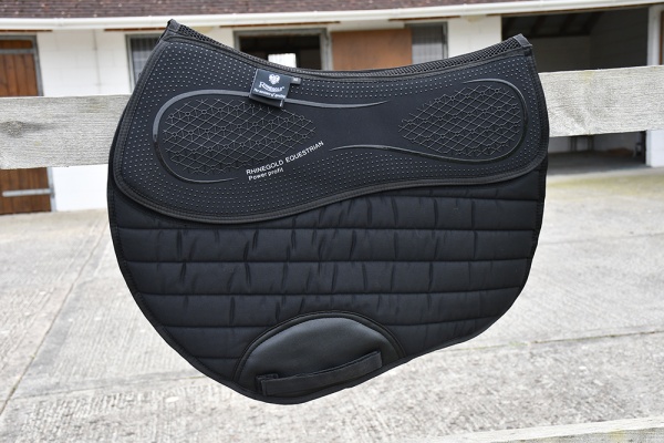 Rhinegold Comfort Seat Pad-Full-Raspberry