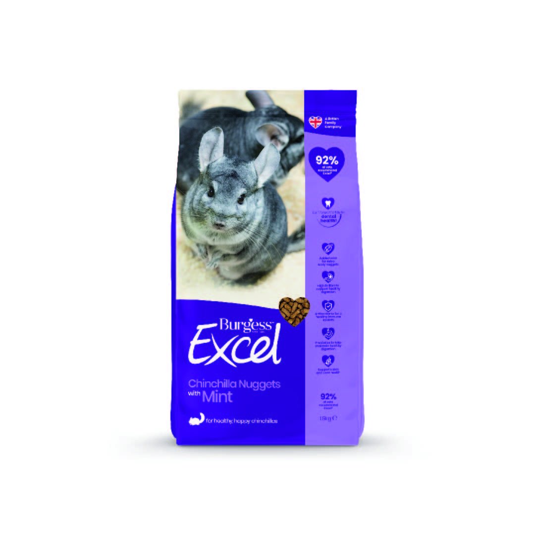 Burgess Excel Chinchilla Nuggets 15kg horse and hoof