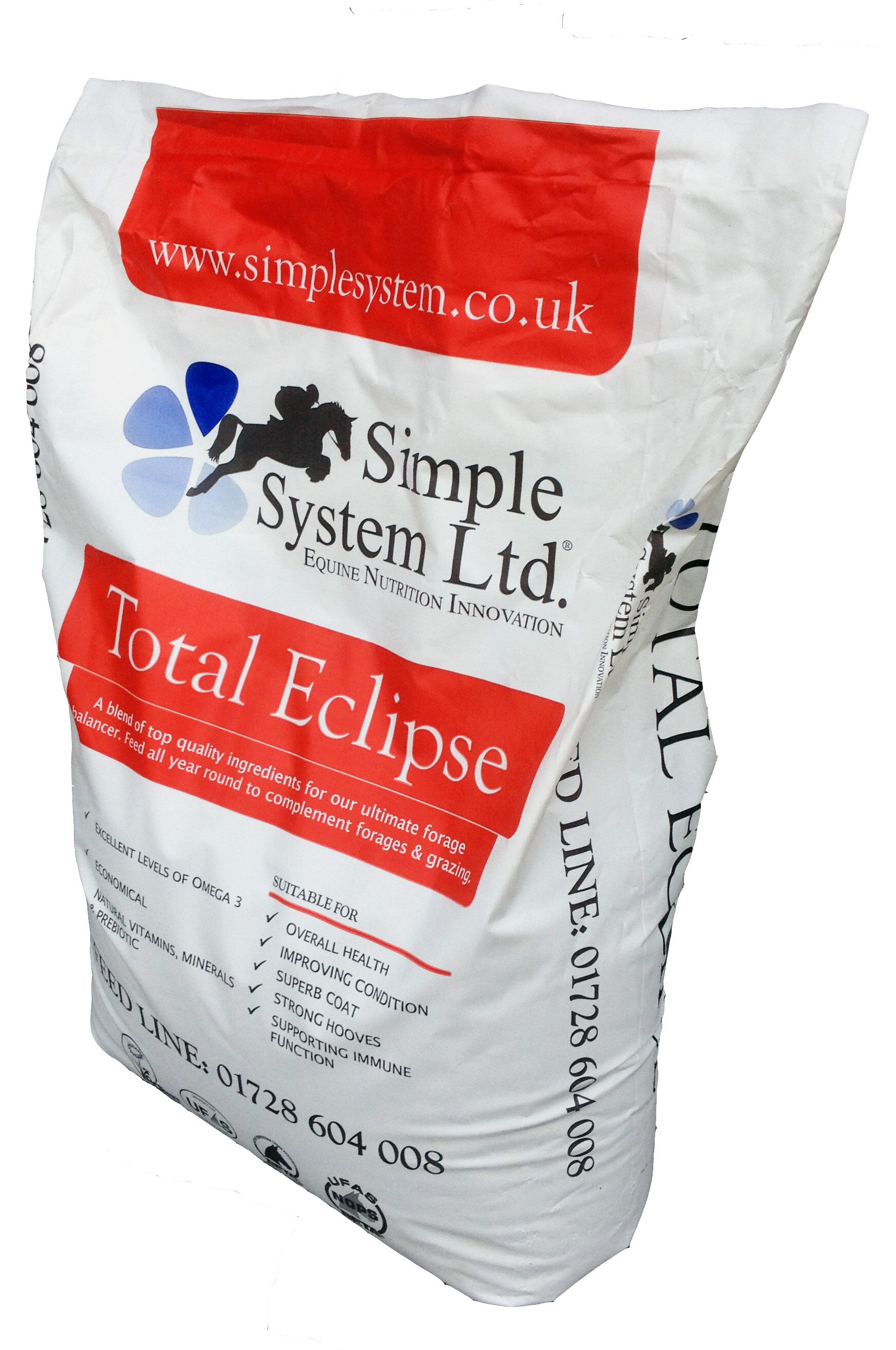 Simple System Total Eclipse Horse Feed 15kg - horse and hoof