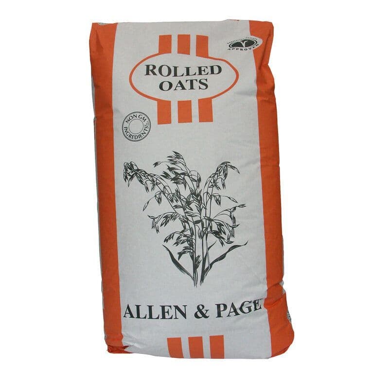 Allen & Page Rolled Oats Horse Feed 20kg - horse and hoof