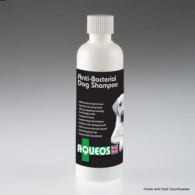 Aqueos Anti Bacterial Dog Shampoo horse and hoof