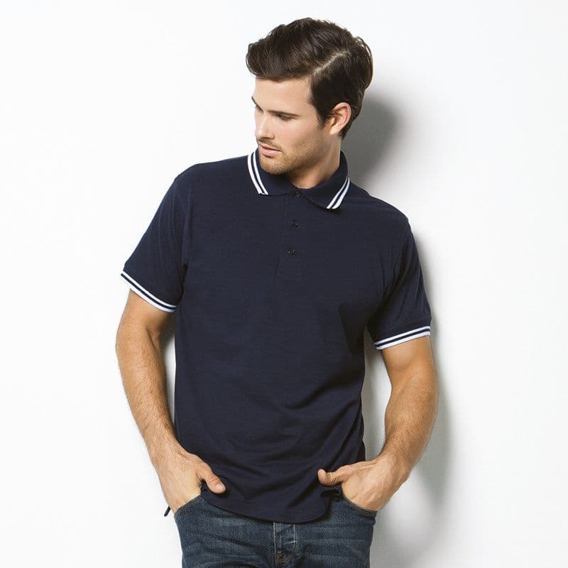 Asquith & Fox Men's Classic Fit - Tipped Polo