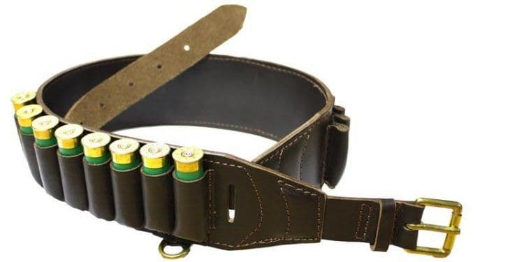 Bisley Deluxe Brown Leather Cartridge Belt