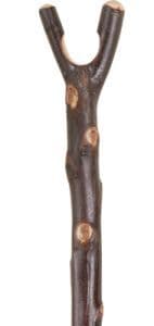 Bisley Hazel Thumb Stick With Natural Bark