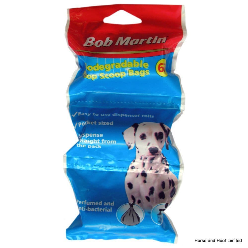 Bob Martin Biodegradable Poop Bag Dispenser 3 x 20 bags