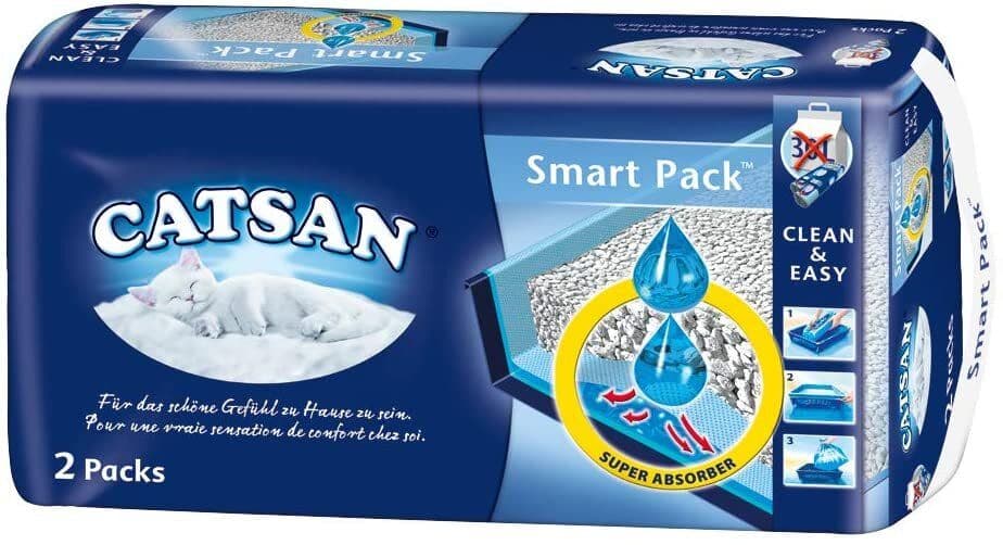 Catsan Smart Pack Cat Litter 2 x 4L horse and hoof