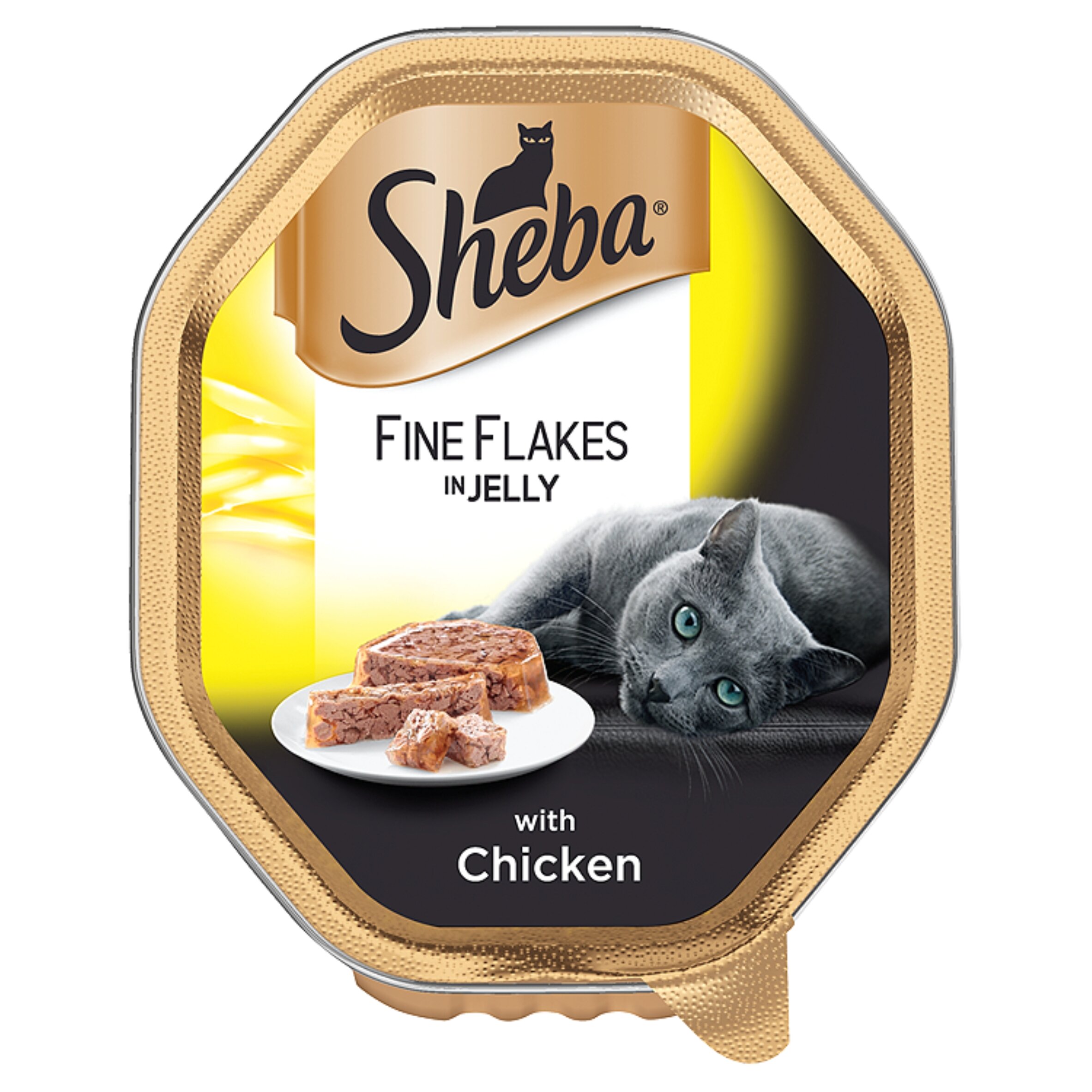 Sheba Tray Fine Flakes Chicken in Jelly 22 x 85g