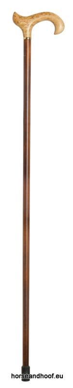 Classic Canes Birch Derby Cherry Stained Beech Shaft Extra Wide Handle Cane - Gents