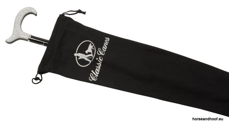 Classic Canes Black Drawstring Walking Stick Pouch