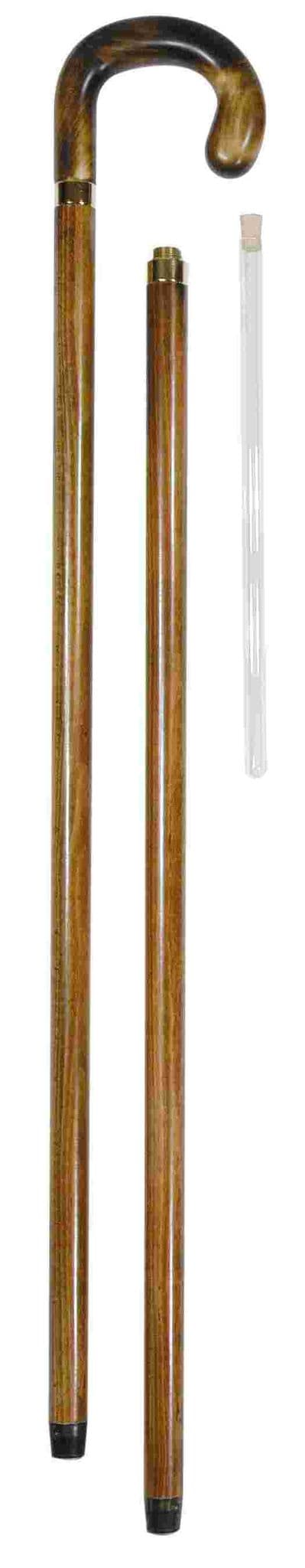 Classic Canes Crook handled tippling cane