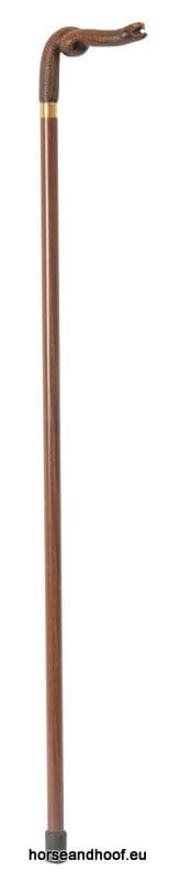 Classic Canes Snake Acrylic Cane - Brown Hardwood Shaft