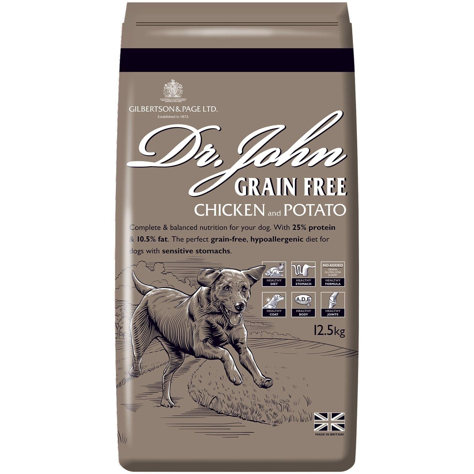 Dr Johns Gain Free Dog Food Chicken & Potato 2kg