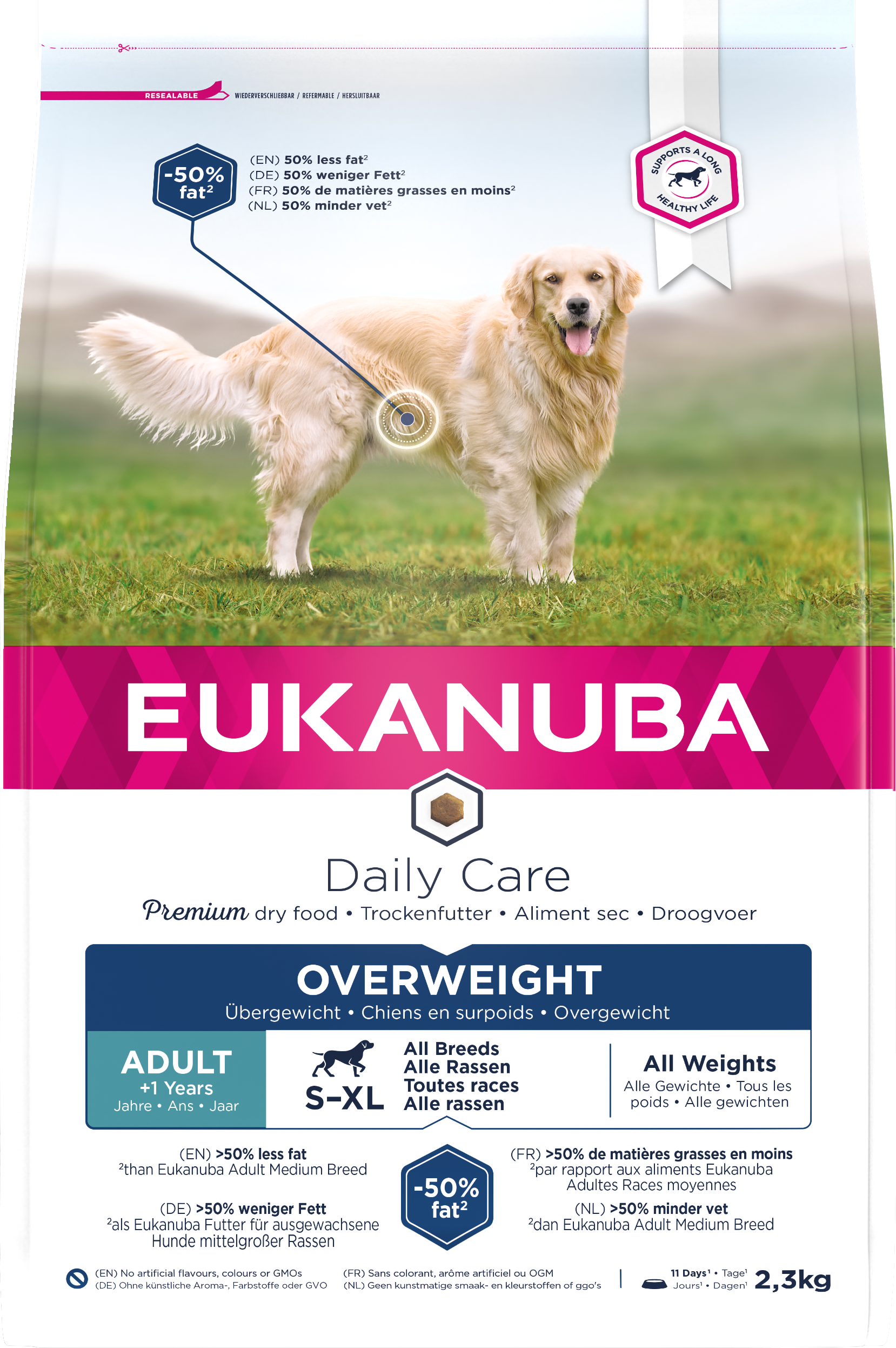 Eukanuba Daily Care Overweight 3 x 2.3kg