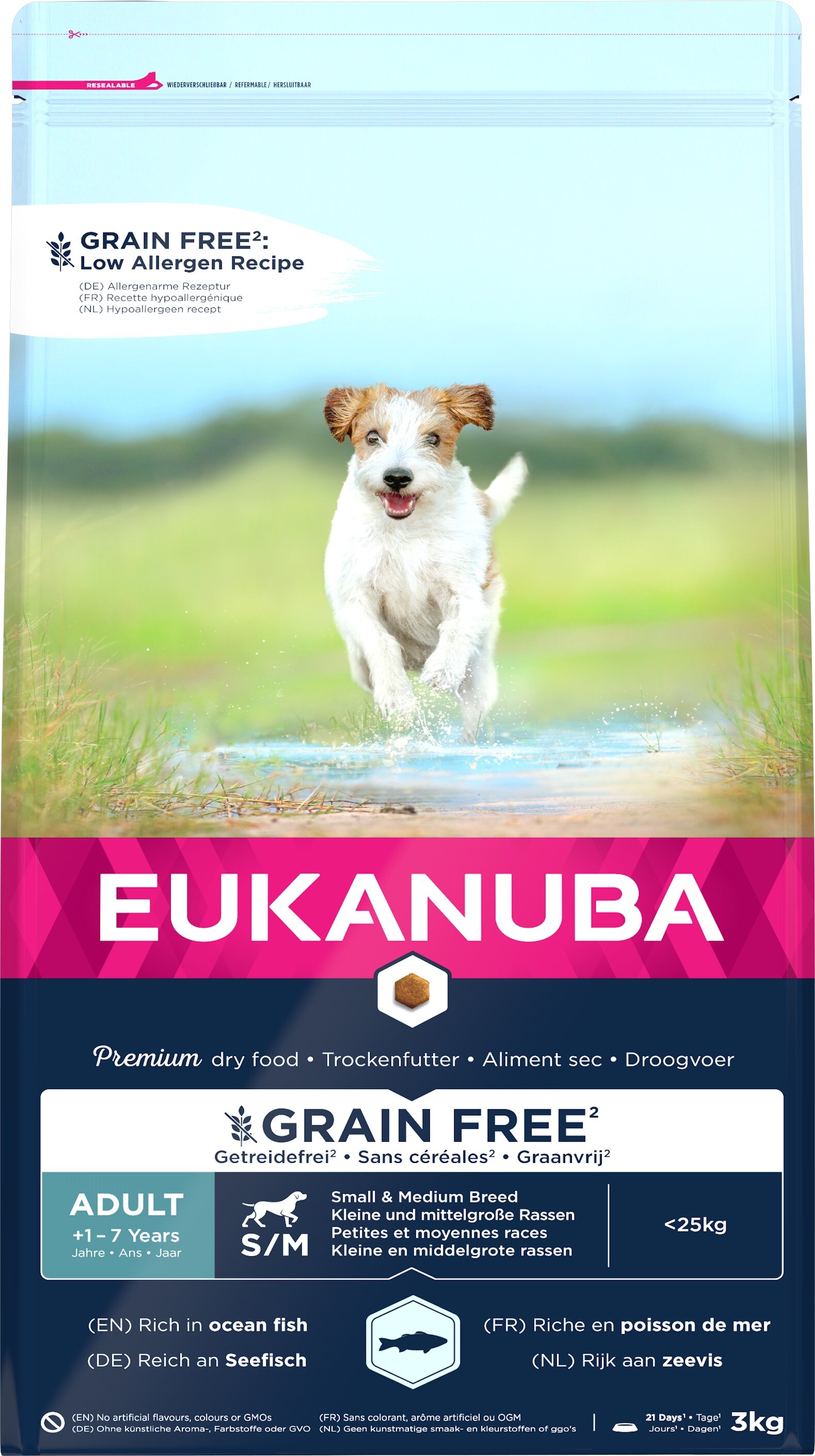 Eukanuba small breed clearance 3kg