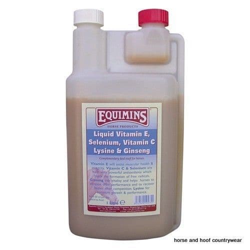Equimins Vitamin E & Selenium Liquid horse and hoof