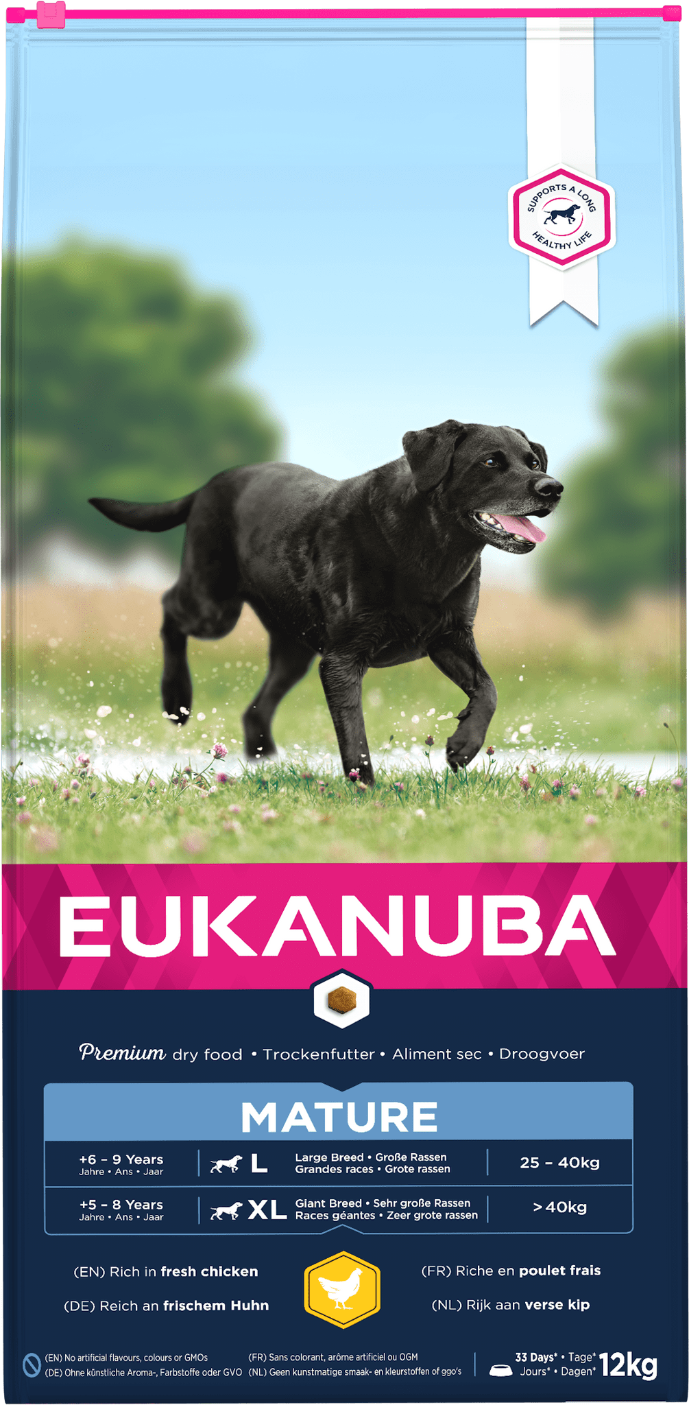Eukanuba Thriving Mature Large Breed Chicken Dog Food 12kg