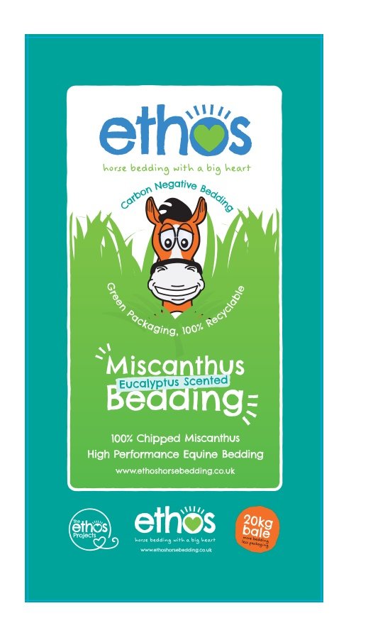 Ethos Eucalyptus Scented Miscanthus Bedding 20kg horse and hoof