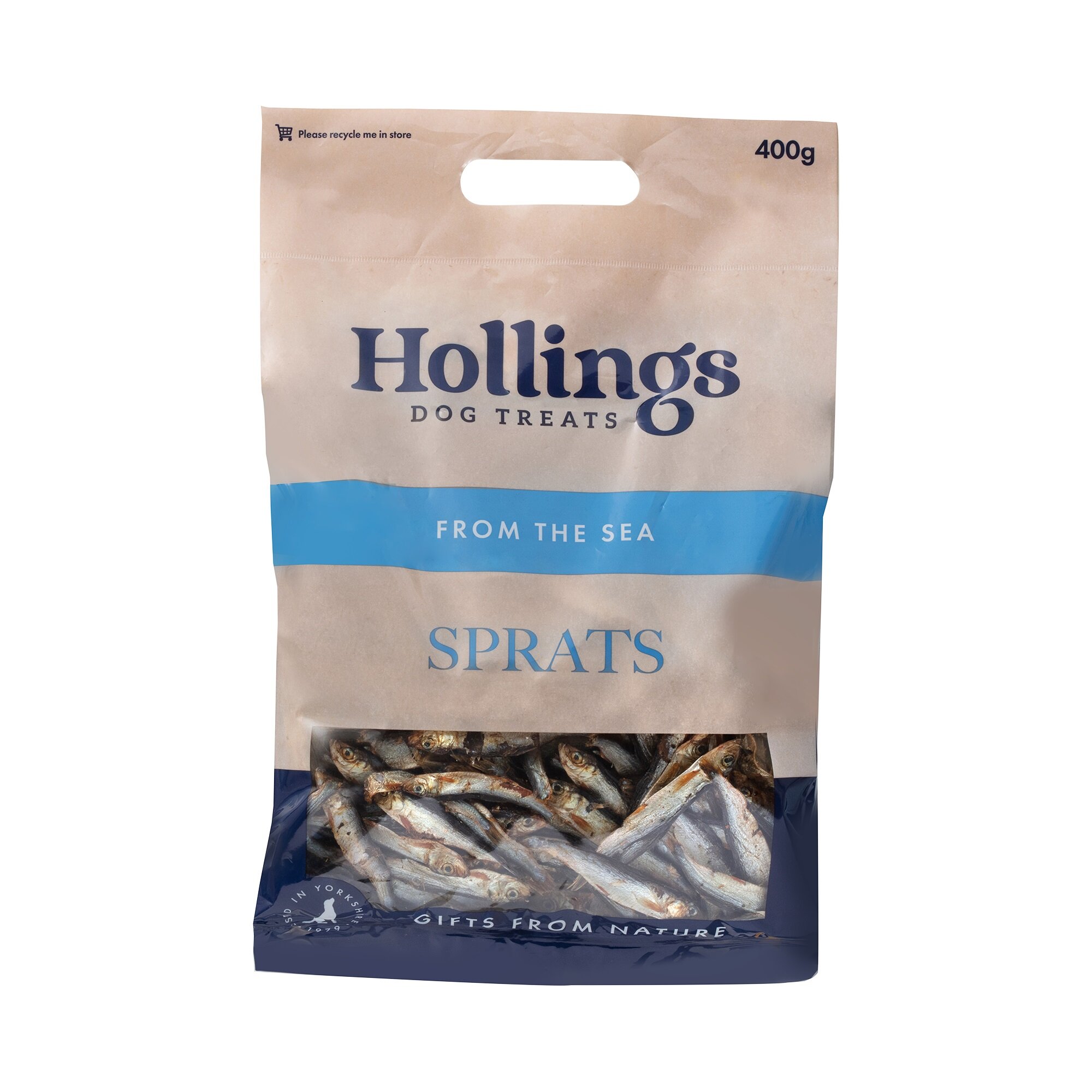 Hollings Sprats 400g x 8