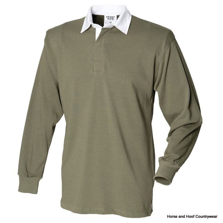 Front Row & Co Long Sleeve Original Rugby Shirt