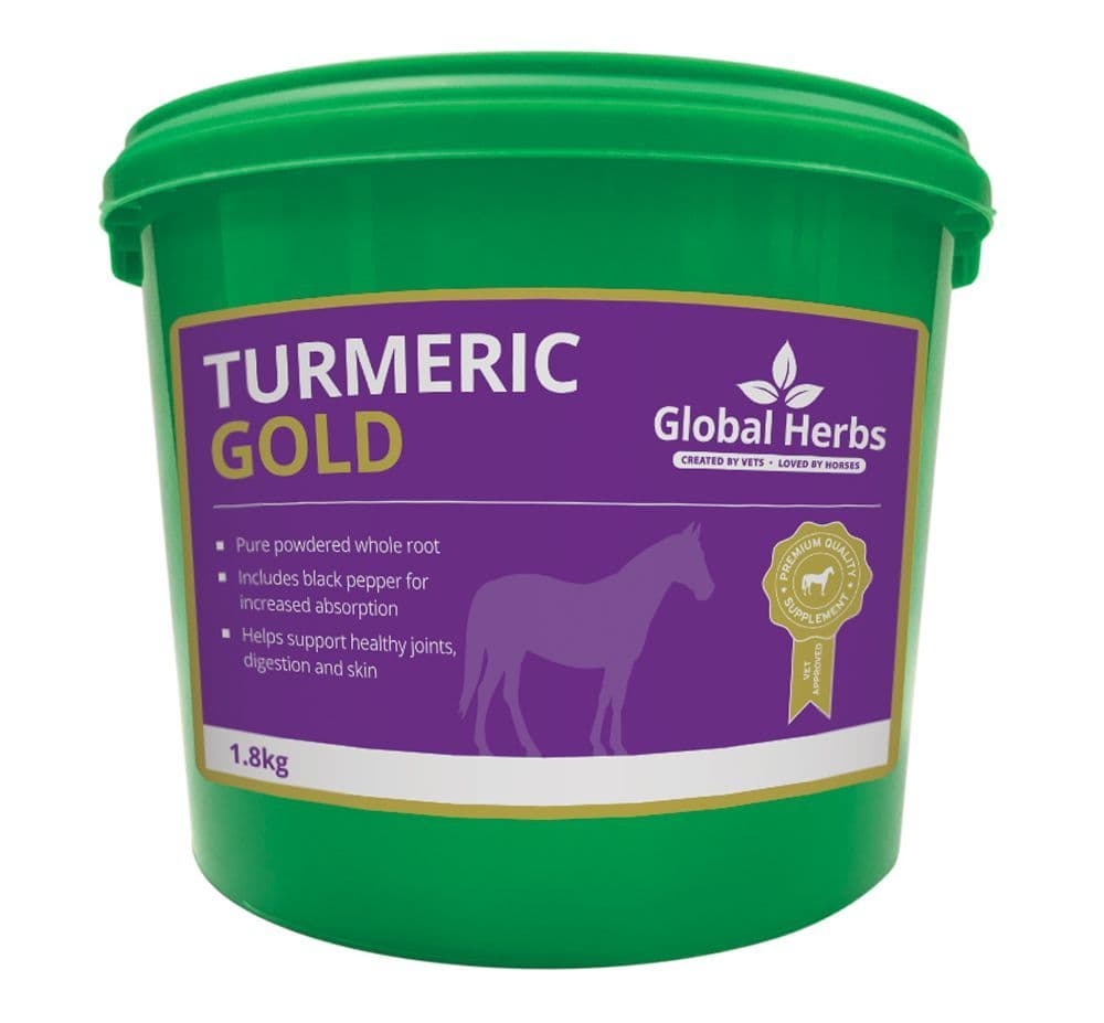 Global Herbs Turmeric Gold- 1.8kg Tub