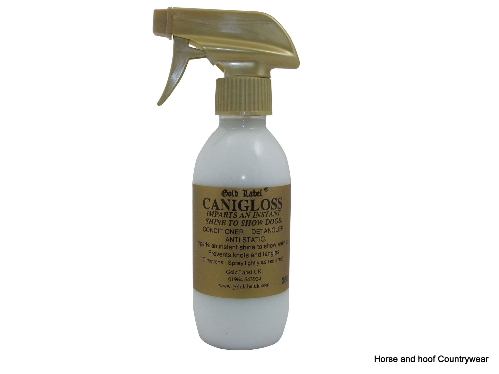 Gold Label Canigloss Spray