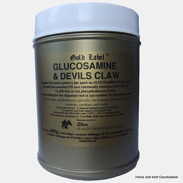 Gold Label Glucosamine and Devils Claw horse and hoof