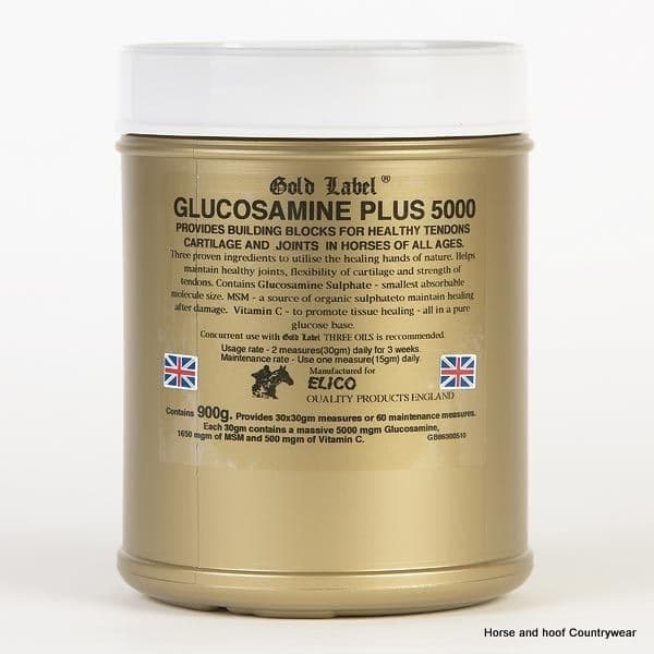 Gold Label Glucosamine Plus 5000 horse and hoof