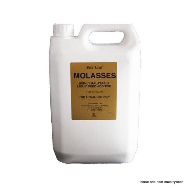 Gold Label Molasses Liquid horse and hoof