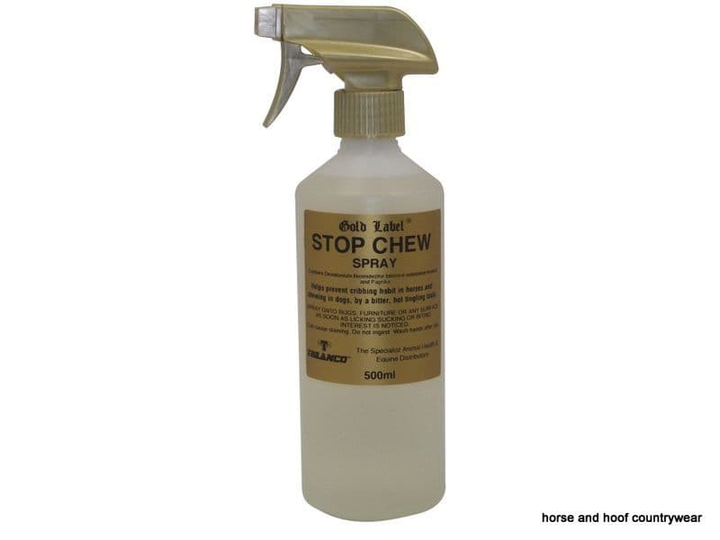Gold Label Stop Chew Spray